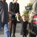 Nicole Richie took daughter Harlow Madden to ballet class in Los Angeles, CA on November 9th, 2011.