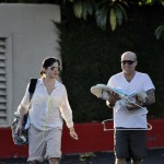 Selma Blair and Jason Bleick take son Arthur to the Mulholland Tennis Club in Los Angeles, Calif. on Sunday (November 27). Selma Blair and Jason Bleick take son Arthur to the Mulholland Tennis Club in Los Angeles, Calif. on Sunday (November 27).