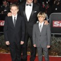 David Beckham takes sons Brooklyn and Romeo to the Military Awards