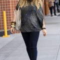 A Very Pregnant Hilary Duff Goes Shopping