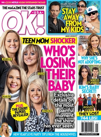 A Teen Mom Shocker, Someone Is Losing Their Baby (Photo)