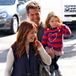 Alyson Hannigan and husband Alexis Denisof and their daughter Satyana went shopping in Brentwood, ca on December 4, 2011 Alyson Hannigan and husband Alexis Denisof and their daughter Satyana went shopping in Brentwood, ca on December 4, 2011