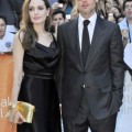 Brad Pitt and Angelina Jolie attend the premier of the new movie "Money Ball" at the Toronto Film Festival 09-09-2011