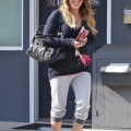 Hilary Duff a Pilates Class in Toluca Lake (December 15).