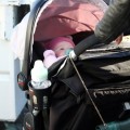 Jessica Alba and Cash Warren take their daughters Honor and Haven out for lunch in West Hollywood, CA.
