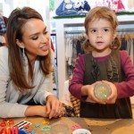 Jessica Alba and daughter Honor at the Splendid store opening event (December 4)