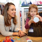 Jessica Alba and daughter Honor at the Splendid store opening event (December 4)