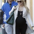 Jessica Simpson out to lunch in Brentwood with fiance Eric Johnson (December 27)