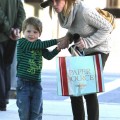 "Modern Family" star Julie Bowen and her son Oliver spend the day together shopping in Los Angeles