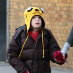 Sarah Jessica Parker and son James Broderick in New York, NY this morning December 9th, 2011.