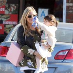 Sarah Michelle Gellar with her daughter Charlotte as they go out for coffee and a ballet class (December 10).