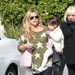 Sarah Michelle Gellar with her daughter Charlotte as they go out for coffee and a ballet class (December 10).