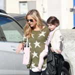 Sarah Michelle Gellar with her daughter Charlotte as they go out for coffee and a ballet class (December 10).