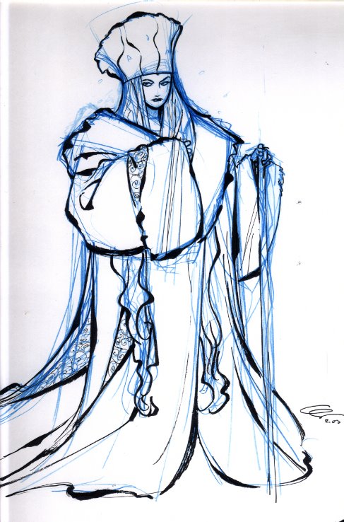 Original Artwork From Disney's Adaptation of The Snow Queen