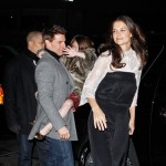 Tom Cruise, Katie Holmes and Suri out for dinner in New York City (December 18)