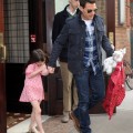 Tom Cruise and Suri Cruise in NYC December 16, 2011
