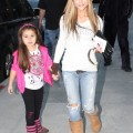 TV series actress Lilit Vivian of “The Sinners” and her daughter made their way back to the parking structure after a visit to the doctors office on December 8, 2011 in Beverly Hills, California.