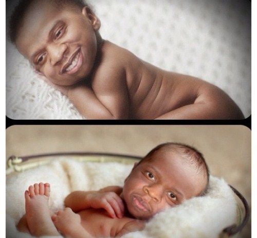Blue Ivy First Pictures By 50 Cent