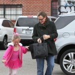 Ben Affleck and his wife Jennifer Garner are seen leaving the Bel Air Hotel after having lunch with their daughters Violet Anne and Seraphina in Los Angeles. After lunch Jennifer takes Violet to dance class. Ben Affleck and his wife Jennifer Garner are seen leaving the Bel Air Hotel after having lunch with their daughters Violet Anne and Seraphina in Los Angeles. After lunch Jennifer takes Violet to dance class.
