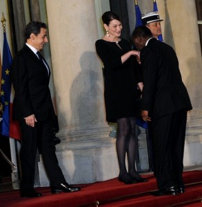 Carla Bruni-Sarkozy Shows Off Her Post Baby Body