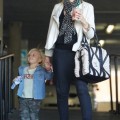 Gwen Stefani And Zuma Out And About