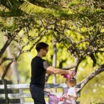Tobey Maguire Takes Ruby For A Bike Ride Tobey Maguire Takes Ruby For A Bike Ride