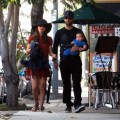Natalie Portman Spends The Day With Her Boys