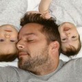 Ricky Martin And Twins
