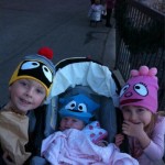 Tori Spelling & Children YoGabbaGabba