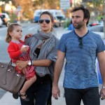 Alessandra Ambrosio taking Anja and her baby bump for some ice cream in Malibu (January 29)