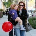 alyson hannigan and satyana go shoe shopping July 18 2011 alyson hannigan and satyana go shoe shopping July 18 2011