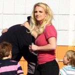 Britney Spears and fiance Jason Trawick taking Sean Preston and Jayden James to go bowling (January 29) Britney Spears and fiance Jason Trawick taking Sean Preston and Jayden James to go bowling (January 29)