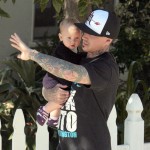 Pink and husband Carey Hart taking their daughter Willow to a friends house in Santa Monica, CA on January 26, 2012 Pink and husband Carey Hart taking their daughter Willow to a friends house in Santa Monica, CA on January 26, 2012