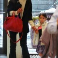 Katie Holmes & Suri Cruise At Chelsea Pier In NYC