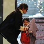 Katie Holmes & Suri Cruise At Chelsea Pier In NYC