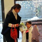 Katie Holmes & Suri Cruise At Chelsea Pier In NYC