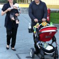 Selma Blair and boyfriend Jason Bleick out for a walk with their son Arthur on New Year's Eve in West Hollywood, CA.