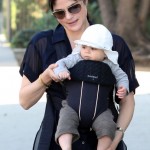 Selma Blair and boyfriend Jason Bleick out for a walk with their son Arthur on New Year's Eve in West Hollywood, CA.