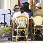 Actress Kristin Davis enjoyed lunch at a local eatery in Brentwood, California on February 16, 2012 with her adopted daughter Gemma Rose Davis and a few friends. Actress Kristin Davis enjoyed lunch at a local eatery in Brentwood, California on February 16, 2012 with her adopted daughter Gemma Rose Davis and a few friends.