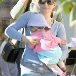 Actress Kristin Davis enjoyed lunch at a local eatery in Brentwood, California on February 16, 2012 with her adopted daughter Gemma Rose Davis and a few friends. Actress Kristin Davis enjoyed lunch at a local eatery in Brentwood, California on February 16, 2012 with her adopted daughter Gemma Rose Davis and a few friends.