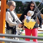 Pink and her daughter Willow Hart out shopping at 98% Angel and then getting on a swing set in Malibu, CA on February 18, 2012. Pink and her daughter Willow Hart out shopping at 98% Angel and then getting on a swing set in Malibu, CA on February 18, 2012.