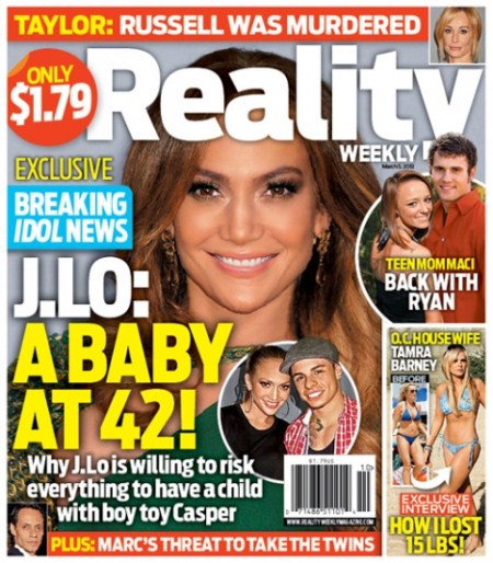 Breaking Idol New: A Baby for Jennifer Lopez and Casper Smart? (Photo)