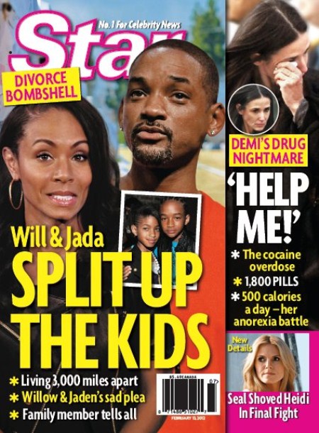 Will Smith & Jada Pinkett-Smith Divorcing and Splitting The Kids (Photo)