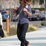 Gabriel Aubry takes daughter Nahla to the Los Angeles Zoo in California on February 19, 2012. Gabriel Aubry takes daughter Nahla to the Los Angeles Zoo in California on February 19, 2012.