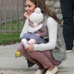 Jessica Alba and her husband Cash Warren play with their kids Honor and Haven at Coldwater Park on February 12, 2012 in Beverly Hills, CA. Jessica Alba and her husband Cash Warren play with their kids Honor and Haven at Coldwater Park on February 12, 2012 in Beverly Hills, CA.