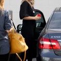 Molly Sims has lunch at The Farm restaurant in Beverly Hills - Feb 17 2012