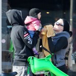 Pink, Carey Hart and Willow Go Biking in Venice Beach Pink, Carey Hart and Willow Go Biking in Venice Beach