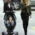 Designer Rachel Zoe hit the Whole Foods Market in Los Angeles, California on February 28, 2012 with her son Skyler Berman and a nanny for some fresh goods after lunch at the News Room.