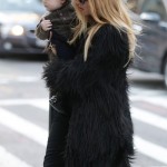 Designer Rachel Zoe arrived at her New York City, New York hotel with her son Skyler Morrison Berman on February 13, 2012.