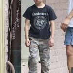 The Jolie-Pitt Kids Walk the Dog